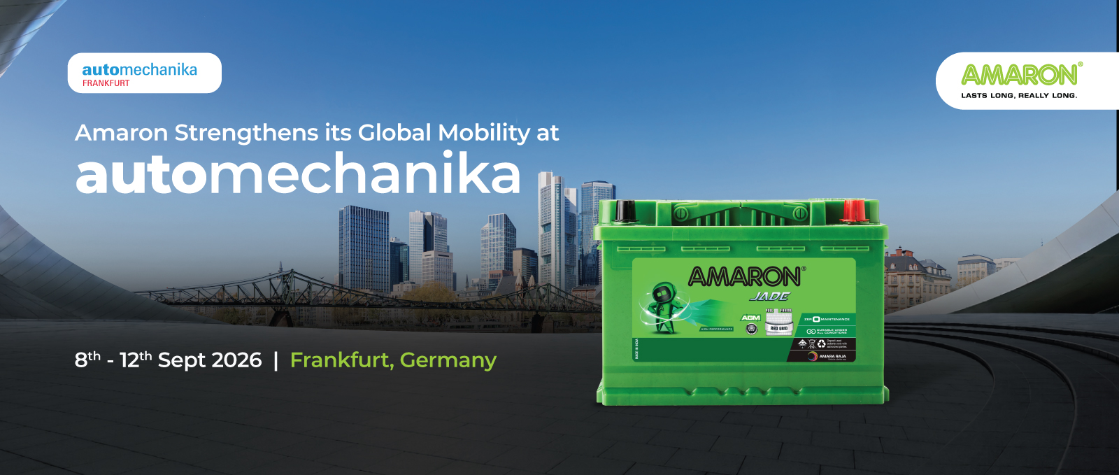 Amaron Automechanika Frankfurt Banner